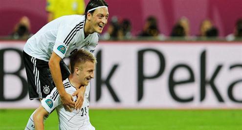 إصابة ريوس لاعب ألمانيا خلال مباراة أرمينيا الودية